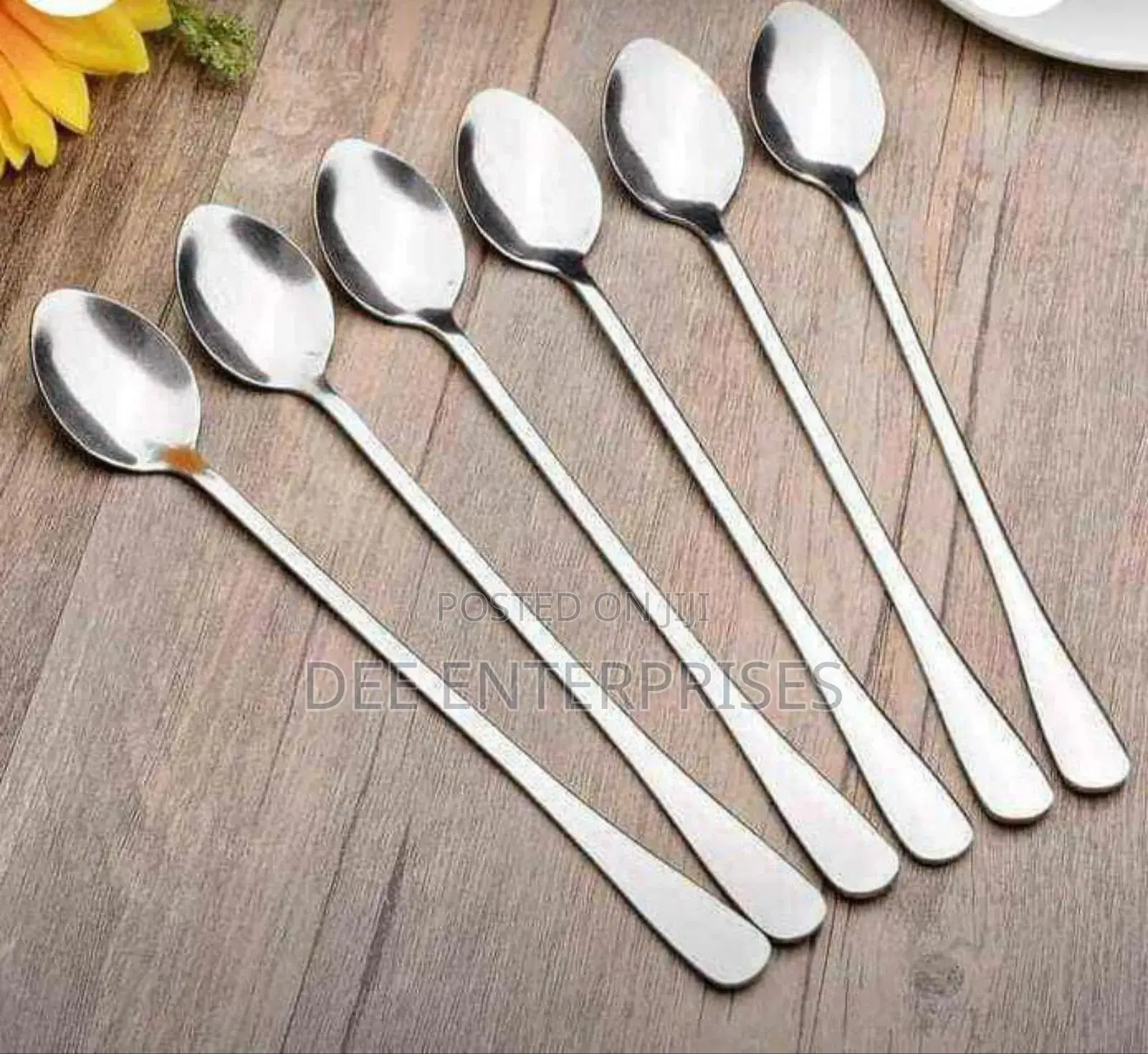 6pcs Long Tea Spoons