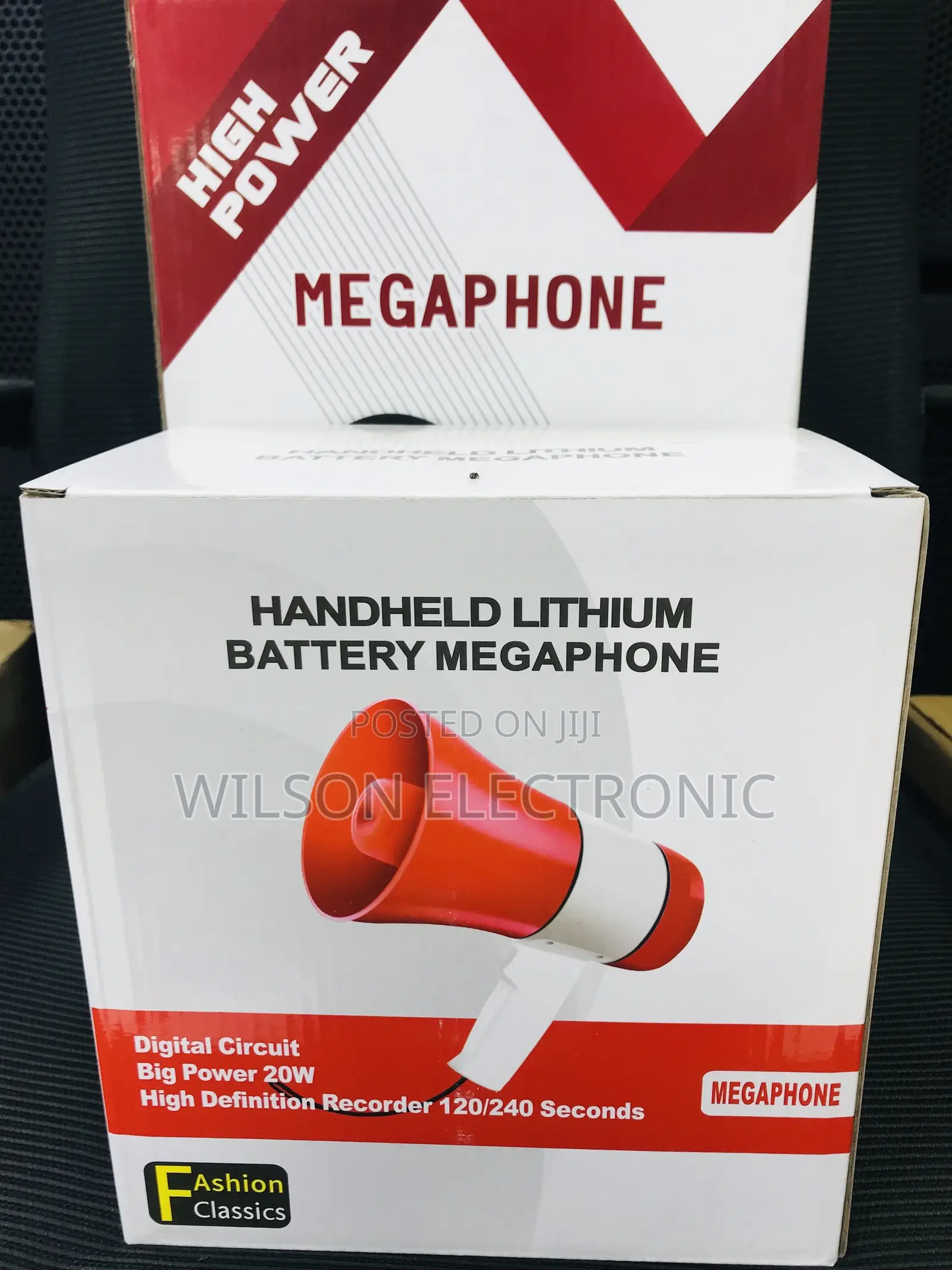 Handheld Lithium Battery Megaphone. 20w