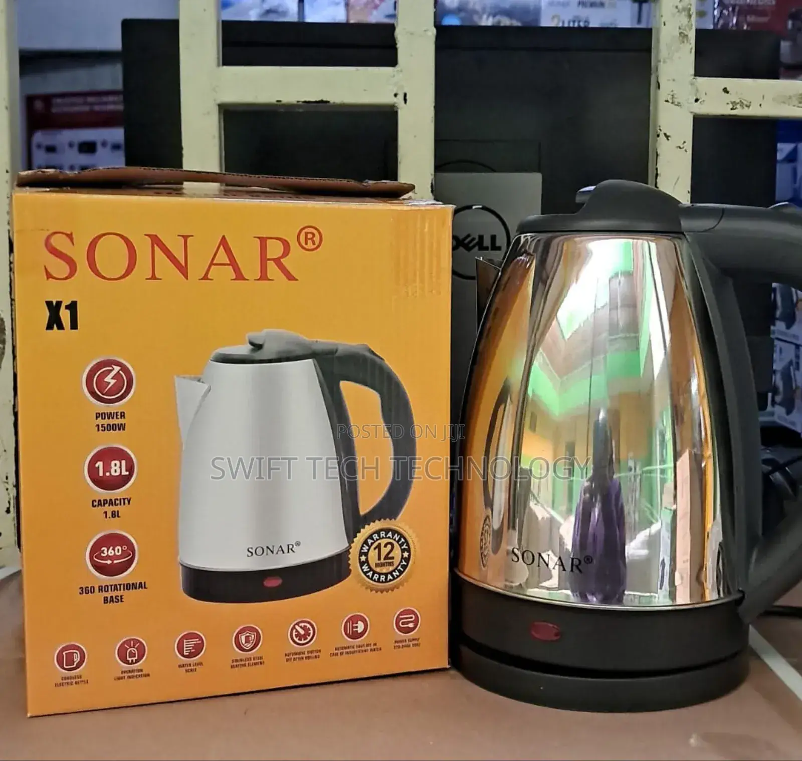 Water Kettle / Electric Kettle Sonar 2 Liters
