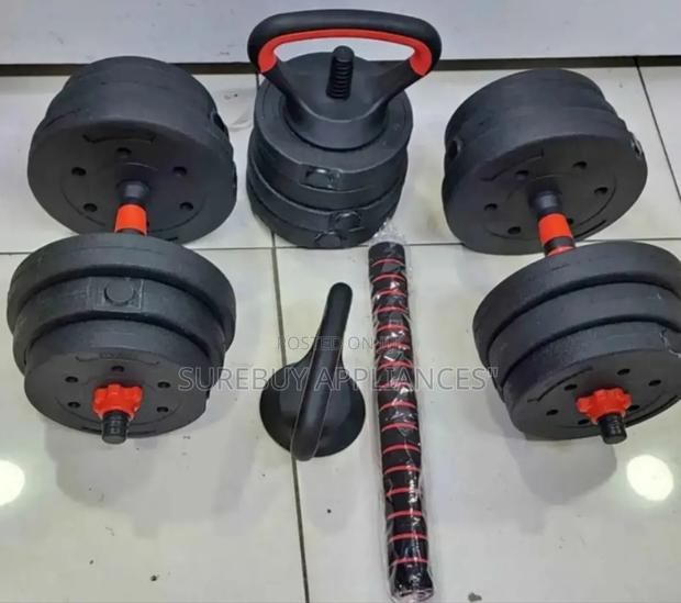 30kg 6 In1 Dumbbell/ Kettlebell