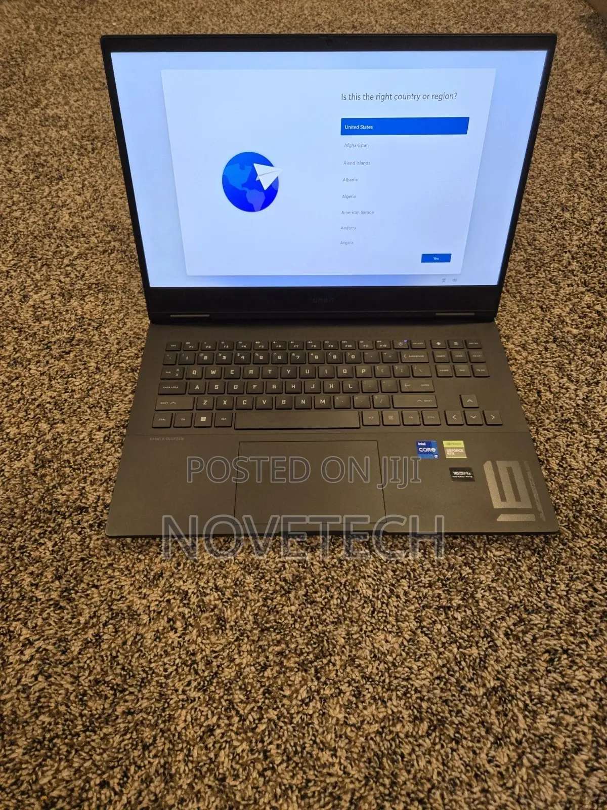 New Laptop HP Omen 16 16GB Intel Core I7 SSD 1T