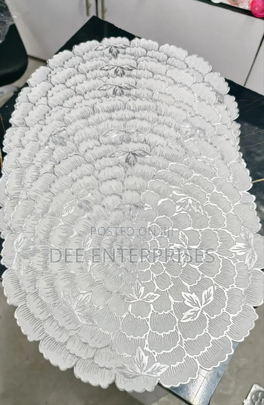 6pcs Round Place Mat
