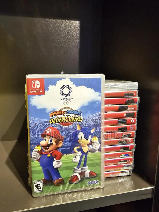 Nintendo Switch Mario Sonic at the Olympic Games - main view