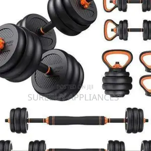 30kgs 6 in 1 Multifunctional Weight Dumbbell Set New