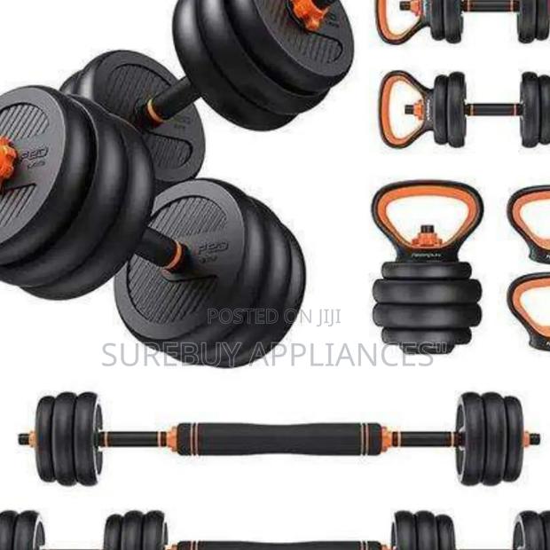 30kgs 6 in 1 Multifunctional Weight Dumbbell Set New