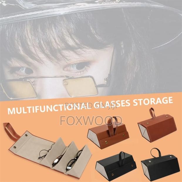 Portable Foldable Sunglasses Case Cover Organizer - thumbnail 3