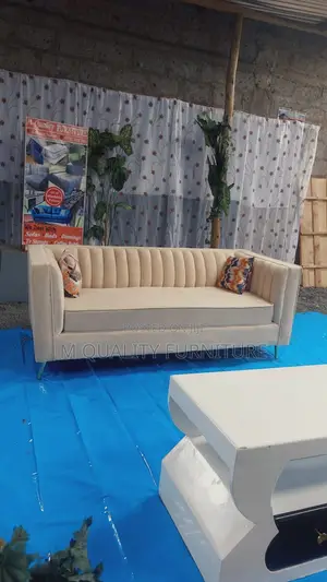 A Sleek 3 Seater Sofa