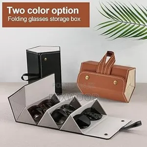 Portable Foldable Sunglasses Case Cover Organizer
