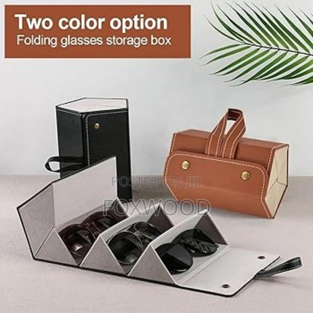 Portable Foldable Sunglasses Case Cover Organizer - thumbnail 6