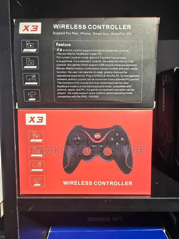 Game Wireless Controller -X3 - thumbnail 2