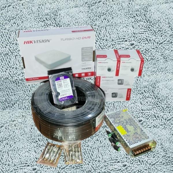 Stunning Image 4 Hikvision 1080p 2mp CCTV Cameras Complete Package - main view