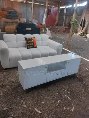 White 2 Seater Sofa