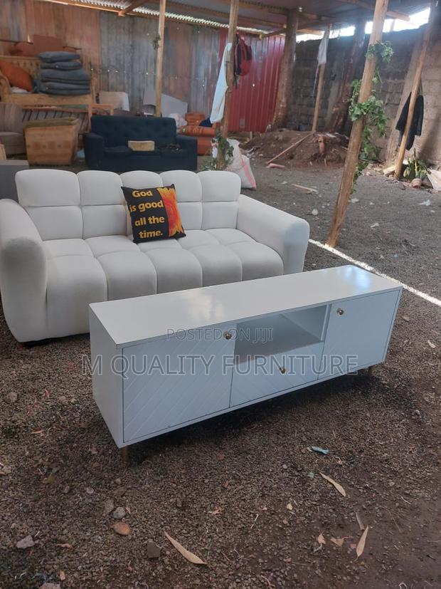 White 2 Seater Sofa