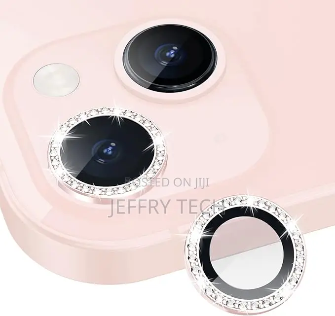 Xfilm Bling Diamond Individual Camera Lens Protector for iPhone 13