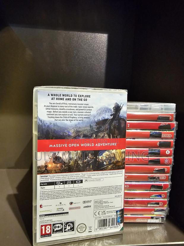 Nintendo Switch the Witcher 3 Wild Hunt - thumbnail 3