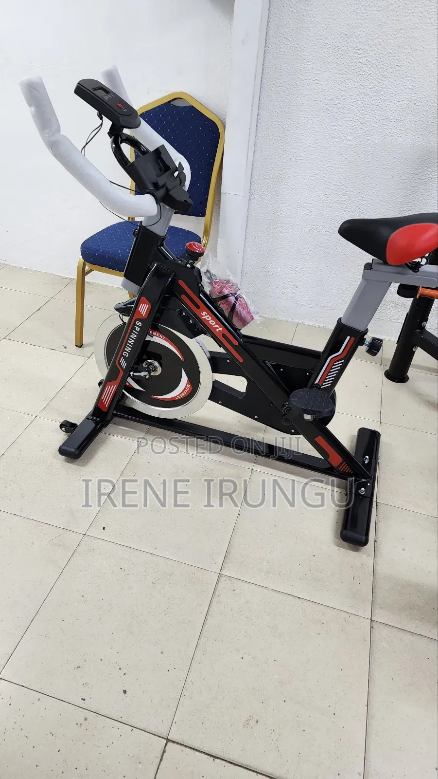 Screen Spinning Bike