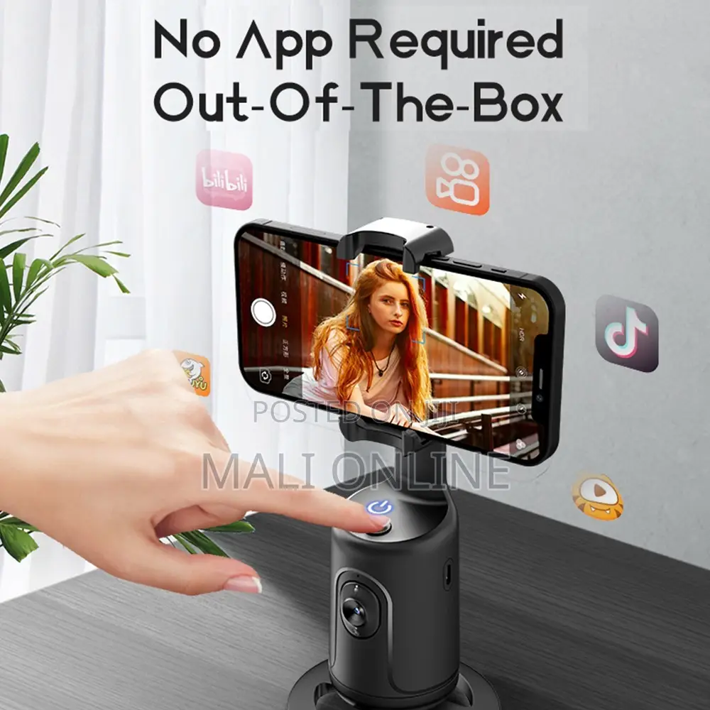 P01 Ai Face Tracking 360° Rotation Selfie Stick Tripod
