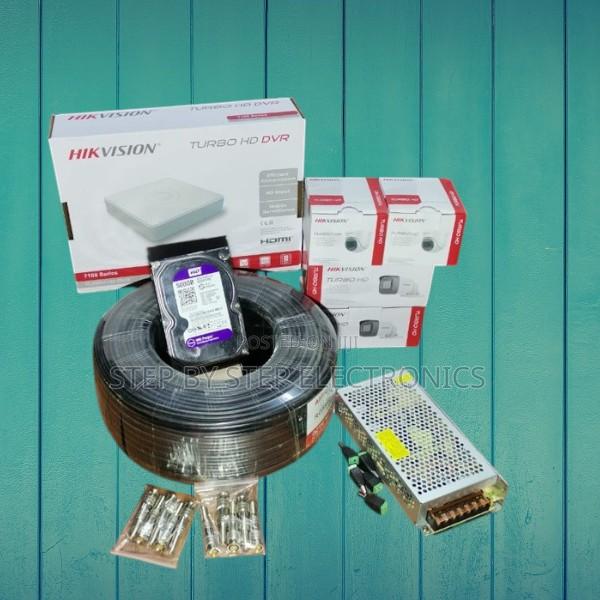 4 Hikvision 1080p 2mp Turbo Hd CCTV Complete Installation System Kit