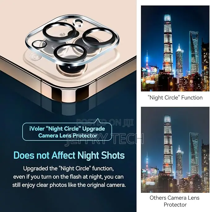 Ivoler Full Lens Protector for iPhone 16 Pro Max