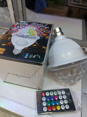 Music Rotating Bluetooth Bulb