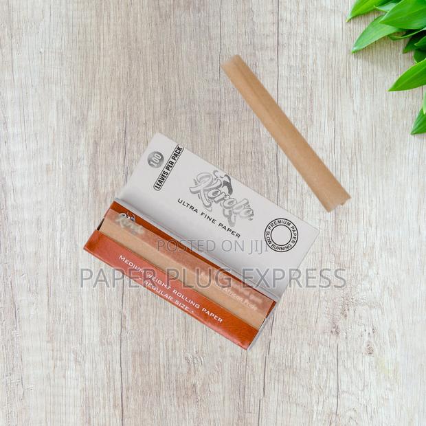 Korobo Brown Regular / Queen Size Rolling Papers - 100 Leaves - thumbnail 4
