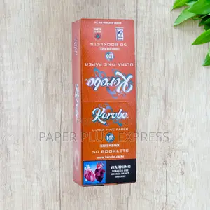 Korobo Brown Regular / Queen Size Rolling Papers - 100 Leaves