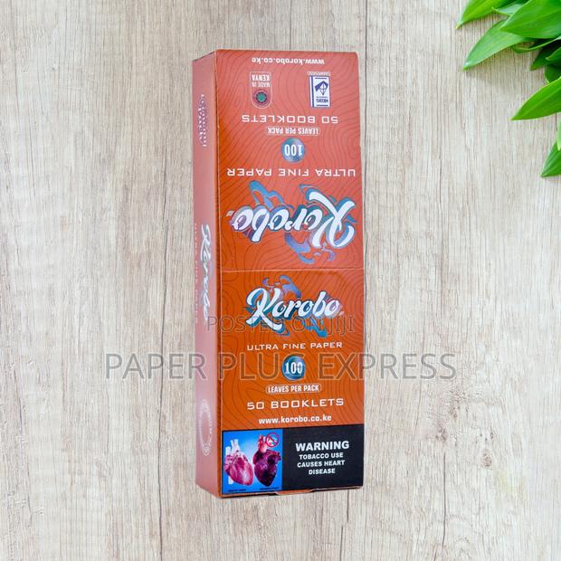 Korobo Brown Regular / Queen Size Rolling Papers - 100 Leaves - thumbnail 5