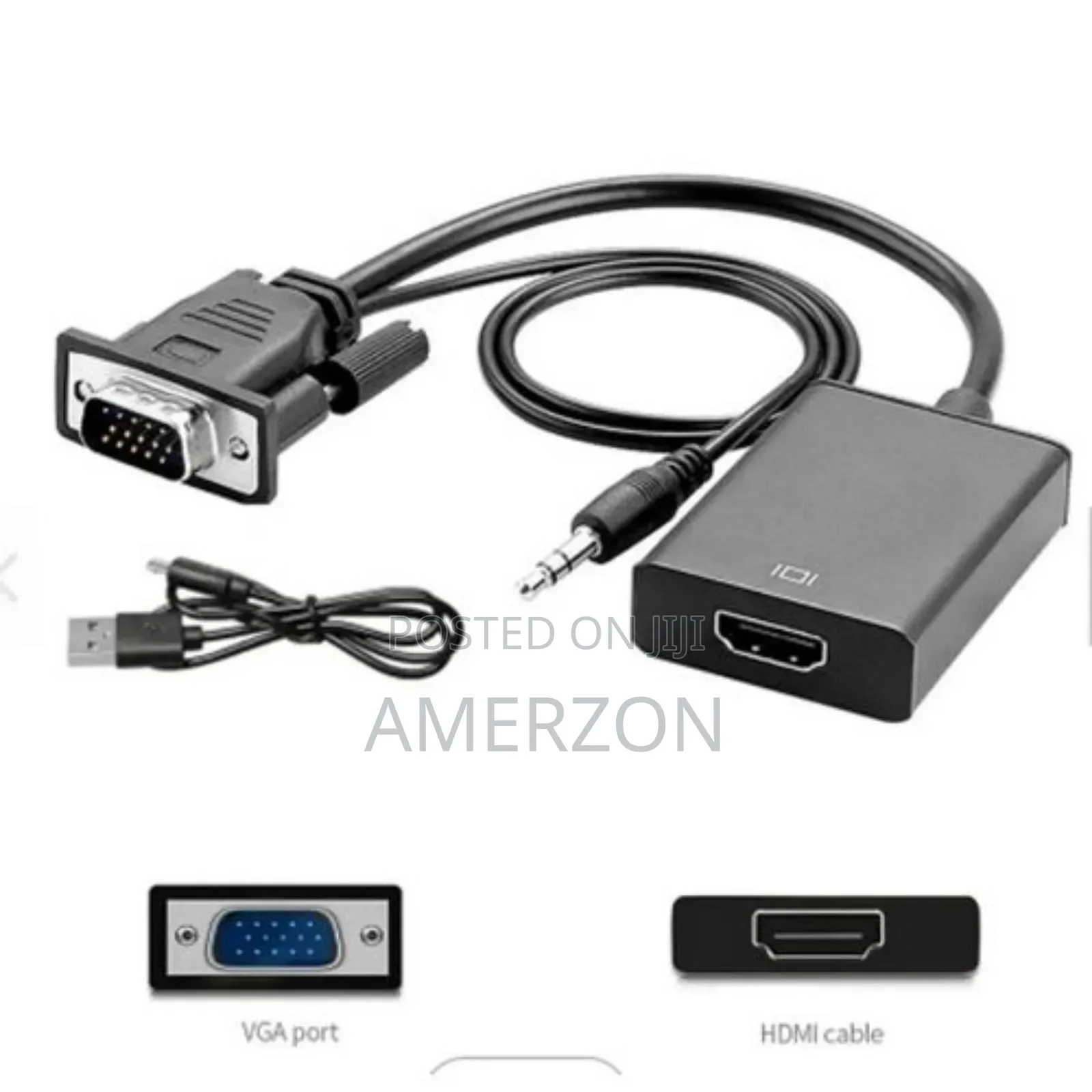 Vga to Hdmi Converter Adapter Cable