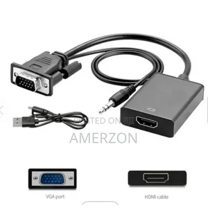 Vga to Hdmi Converter Adapter Cable