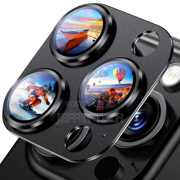 Uyiton Full iPhone 16 Pro Max Camera Lens Protector - main view