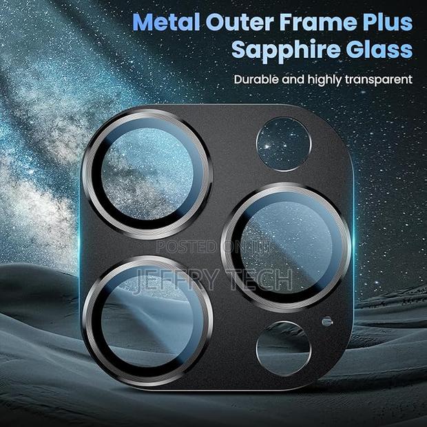 Uyiton Full iPhone 16 Pro Max Camera Lens Protector - thumbnail 2