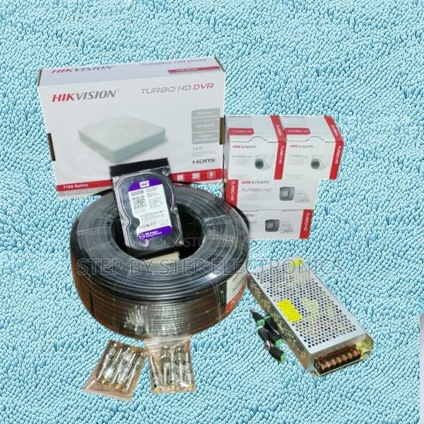 Complete Hikvision 1080p CCTV Package Kit - 4 Full Hd 2mp Cameras
