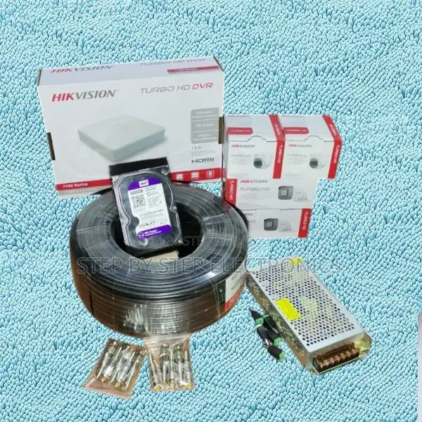 Complete Hikvision 1080p CCTV Package Kit - 4 Full Hd 2mp Cameras