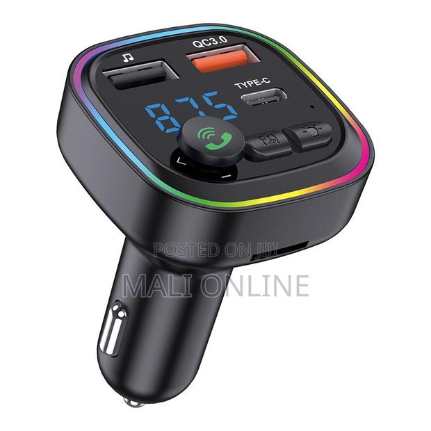 Kakusiga Ksc-1065 40w Car Wireless Fm Transmitter Bluetooth - thumbnail 2