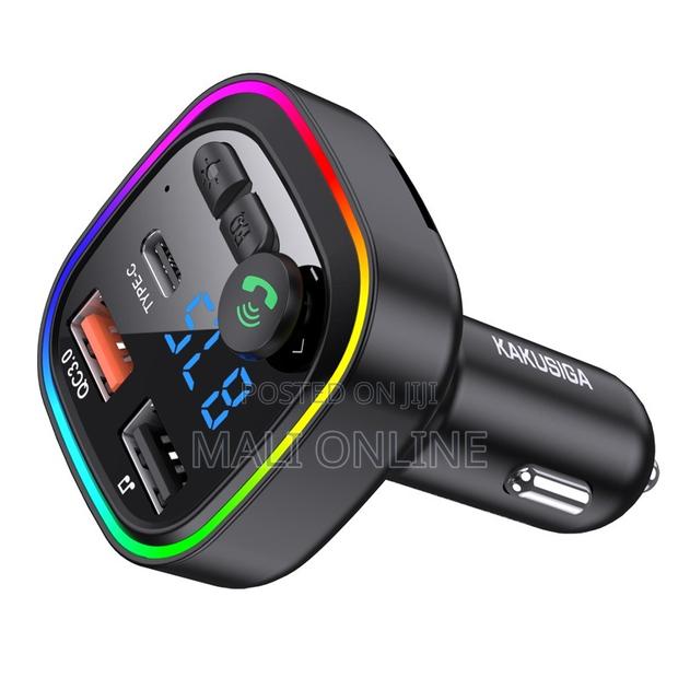 Kakusiga Ksc-1065 40w Car Wireless Fm Transmitter Bluetooth - thumbnail 3