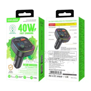Kakusiga Ksc-1065 40w Car Wireless Fm Transmitter Bluetooth