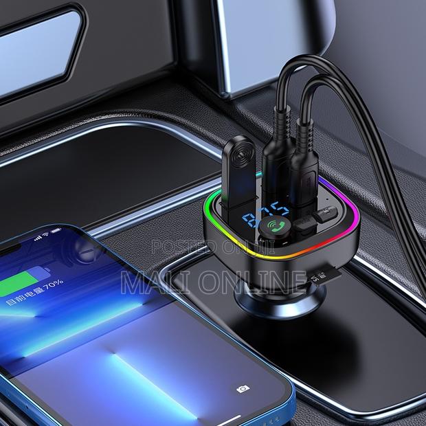 Kakusiga Ksc-1065 40w Car Wireless Fm Transmitter Bluetooth - thumbnail 6