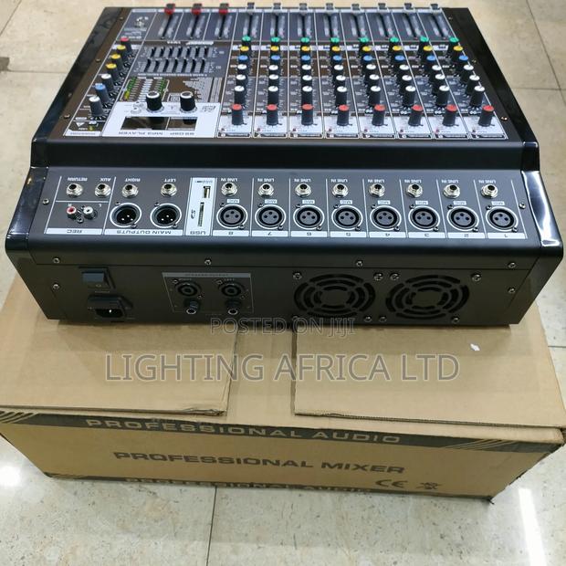 8 Channels Lexen Proffesional Powered Mixer 800w X 2 - thumbnail 3