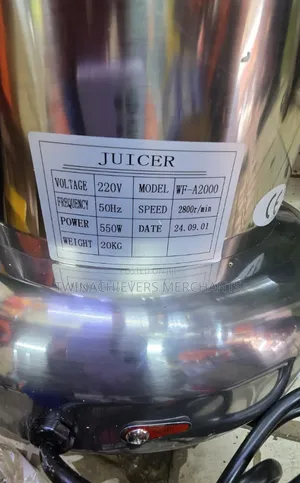 Heavy-Duty Stainless Steel Juicer a-2000
