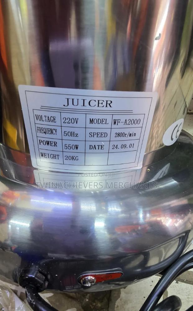 Heavy-Duty Stainless Steel Juicer a-2000 - thumbnail 2
