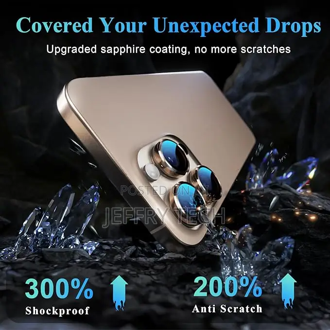Ywxtw Camera Lens Protector for iPhone 16 Pro Max