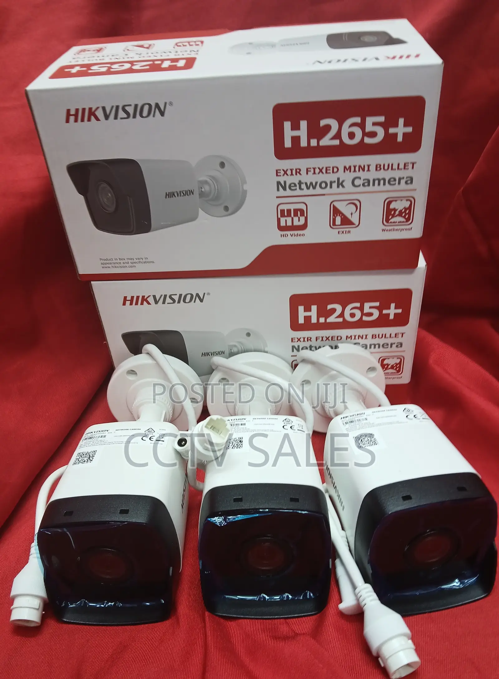 Hikivision Network Camera With on-Board Storage ( Cloud Coverage)