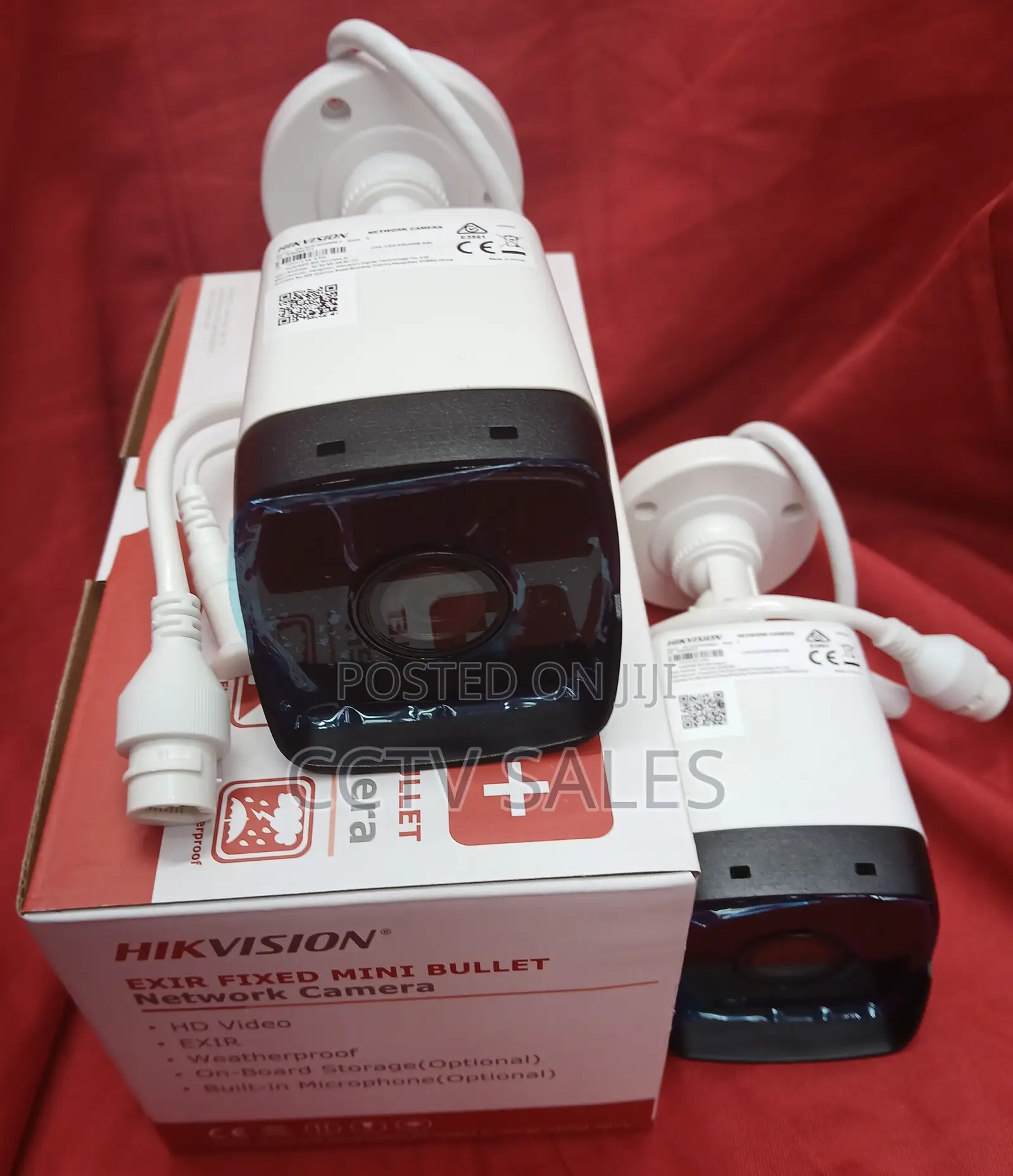 Hikvision 2mp Exir Fixed Mini Bullet Camera With Night Vision Ability