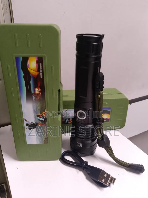 P50 Waterproof Zooming Flashlight Torch for Camping/Night Ride Type C - main view