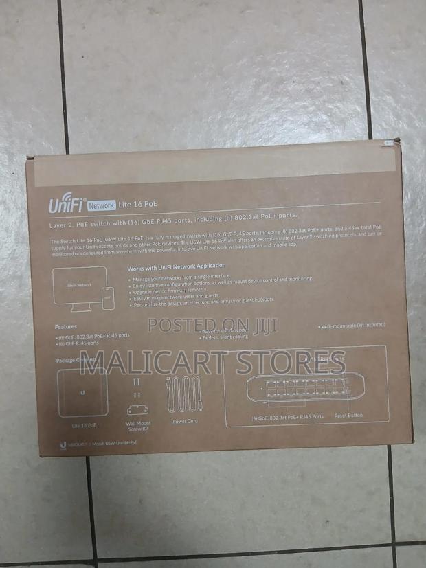 Ubiquiti Unifi Switch Lite 16 Poe (Usw-Lite-16-Poe) - main view