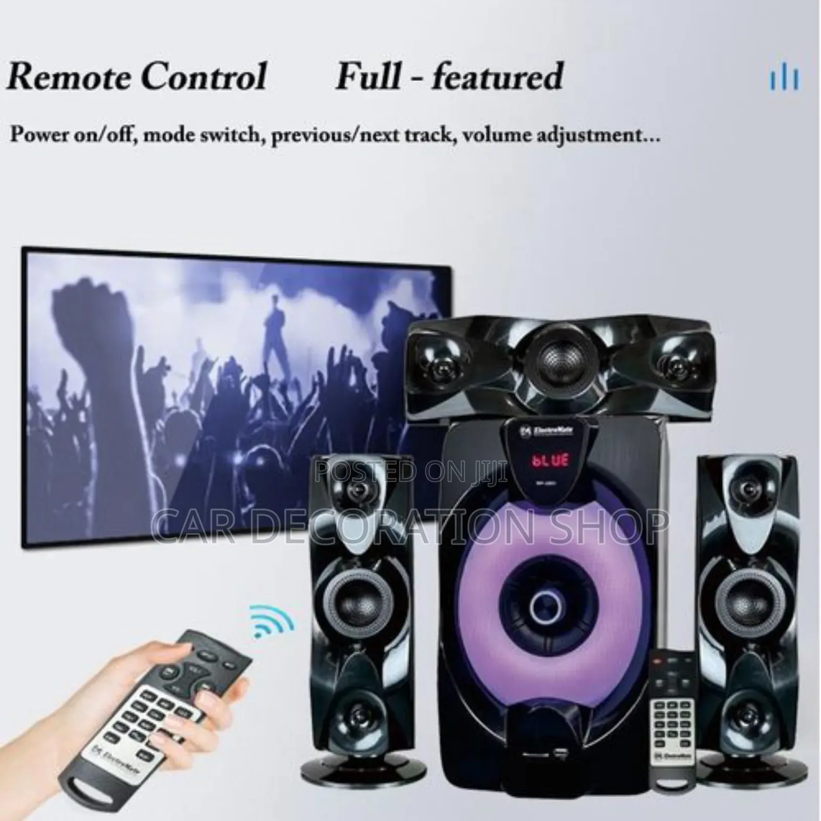 Electromate 3.1ch Subwoofer Home Theatre Multi Media