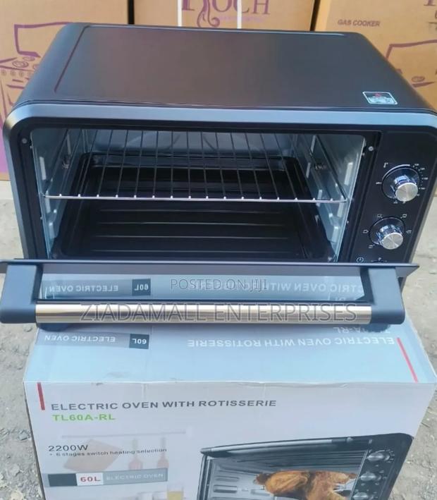 "60l Tlac Electric Oven – Family-Sized Cooking Made Easy