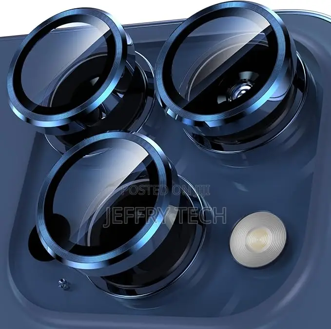 Ywxtw Metal Ring Camera Lens Protector Tempered Glass