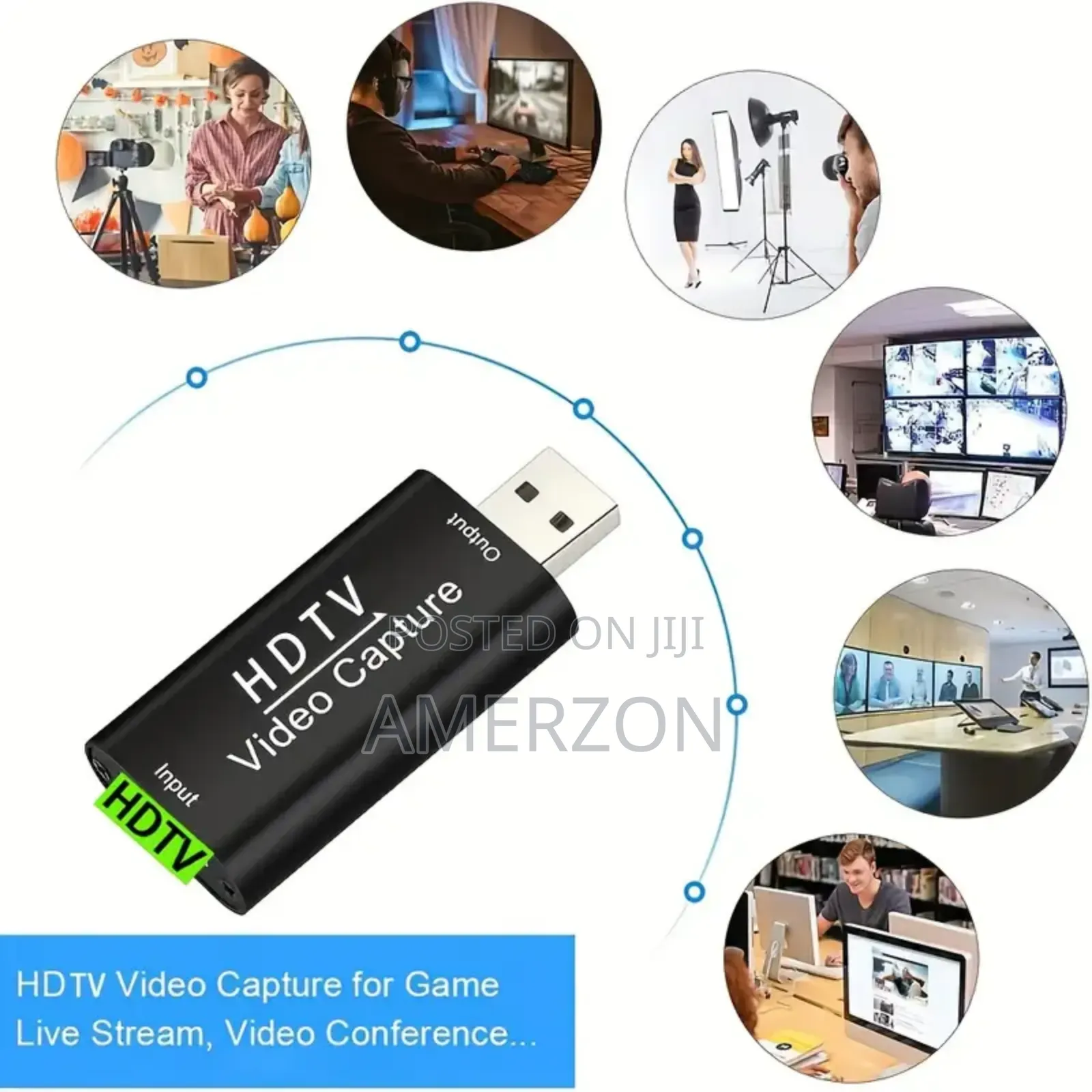 Video Capture Card 1080p Hd