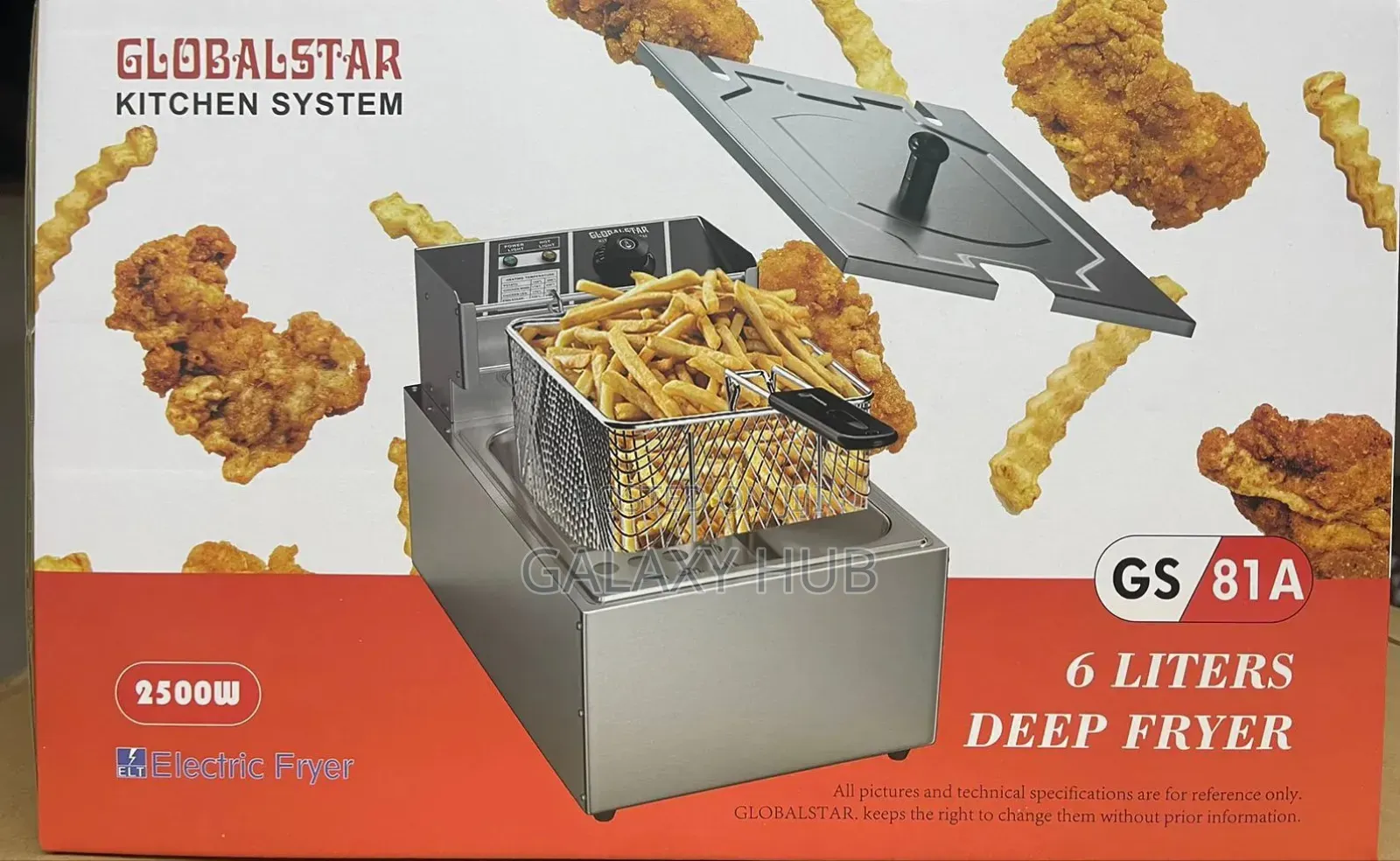 Globalstar Single Deep Fryer Available